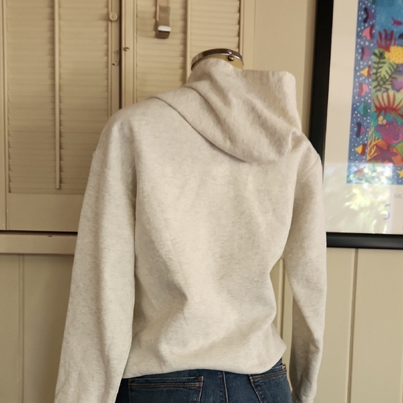 Harvard Beige Hoodie - Picture 5 of 7